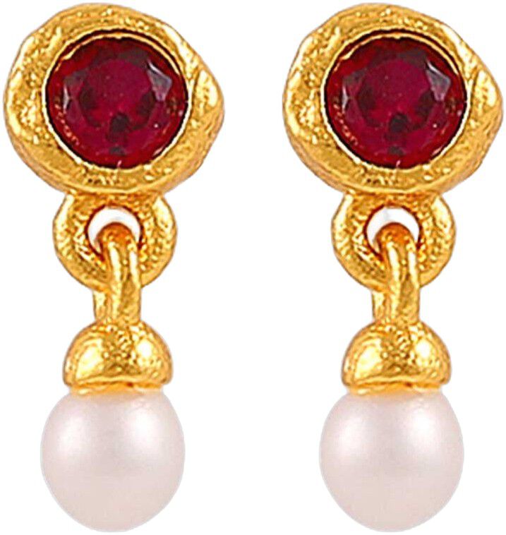 Amber petite &oslash;reringe