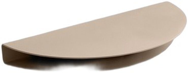 Half Moon Shelf: Warm Grey: Large
