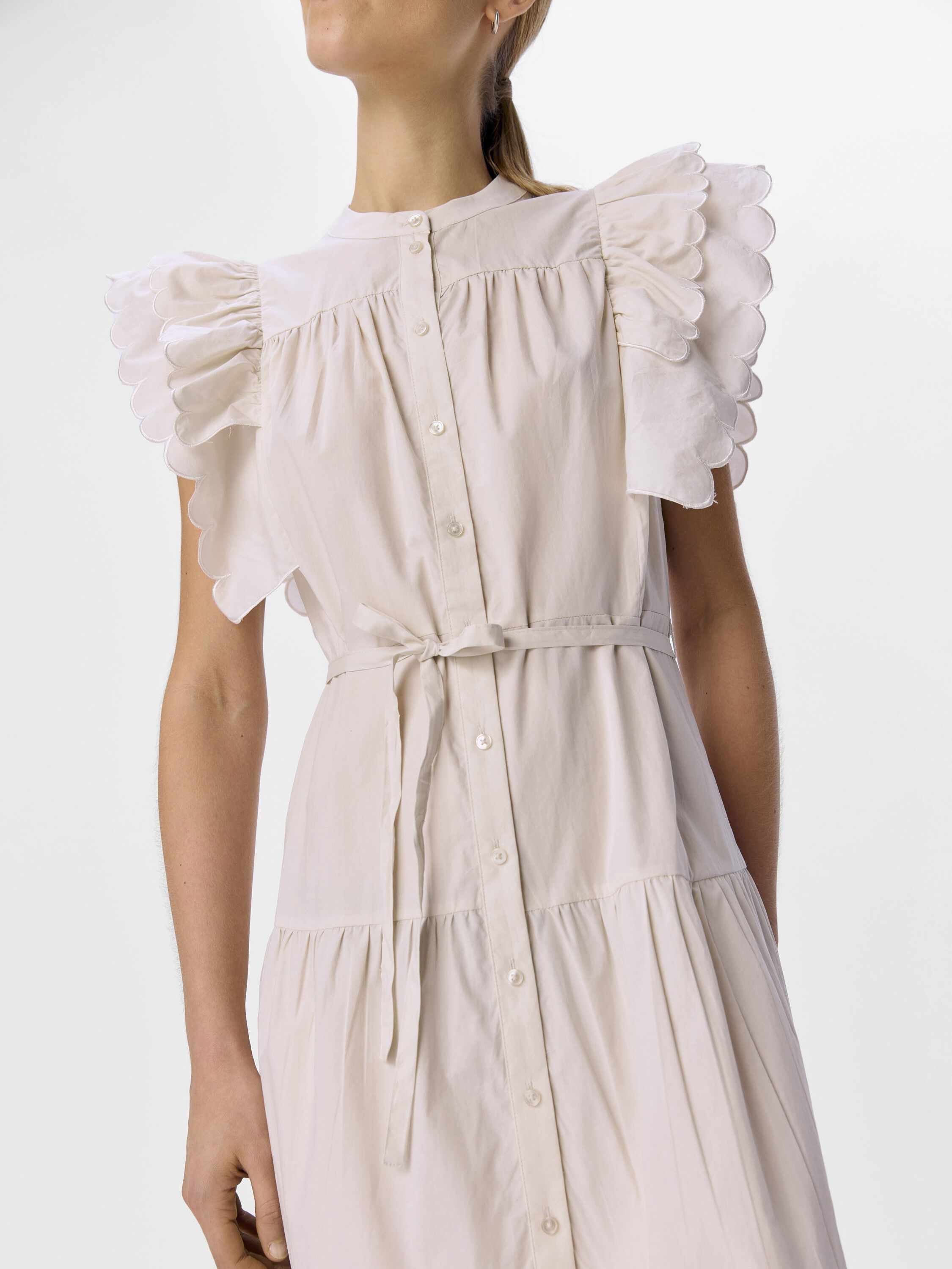 OBJHOPE CHINNA RE S/S LONG DRESS E