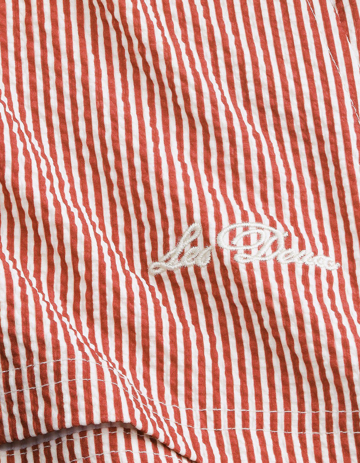 Stripe Seersucker Swim Shorts KIDS