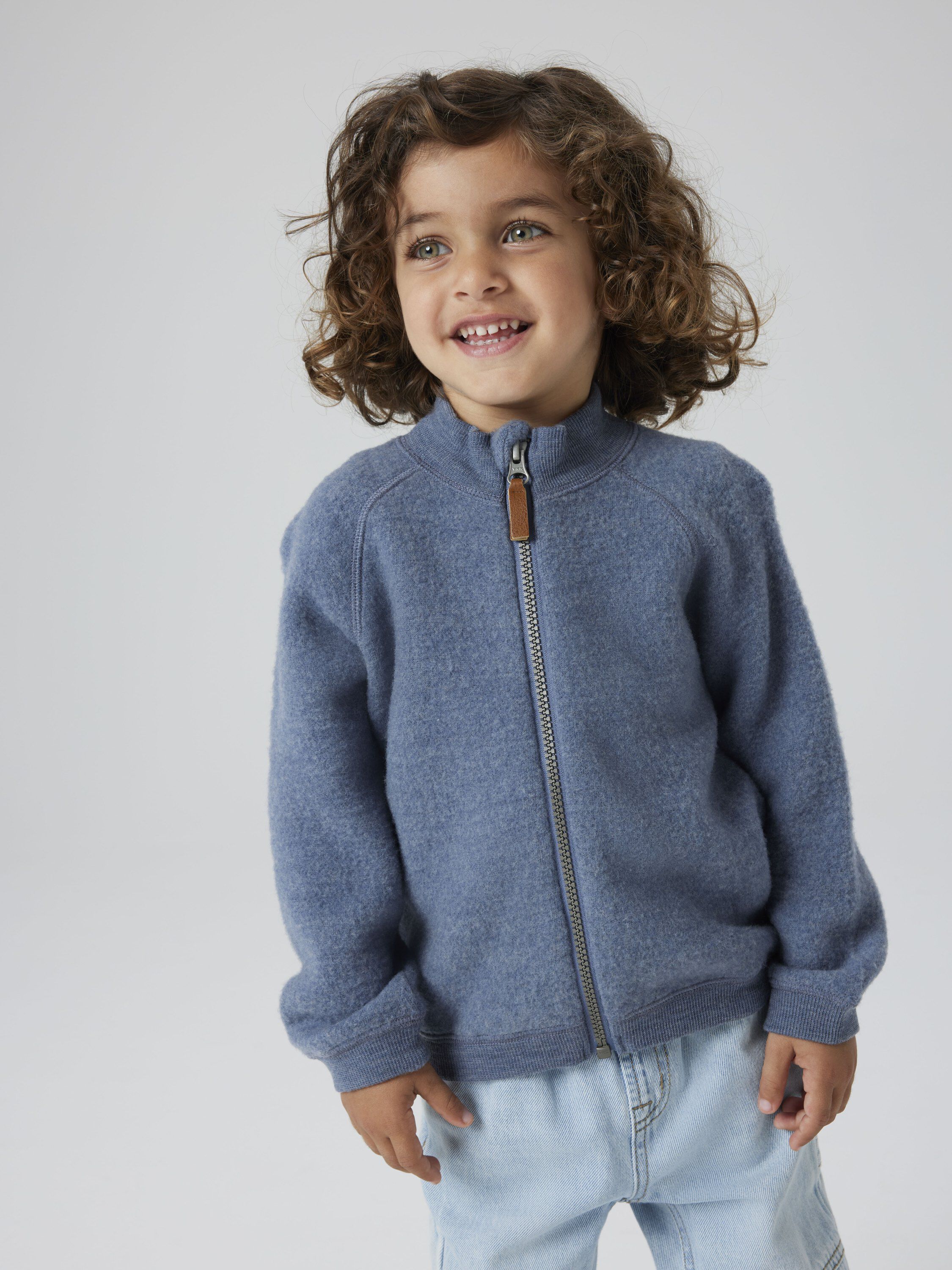 NMMWMINO WOOL BRUSHED LS CARD