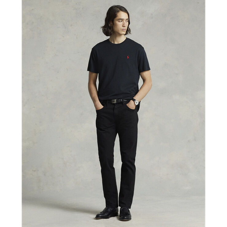 Custom Slim Fit Jersey Crewneck T-Shirt