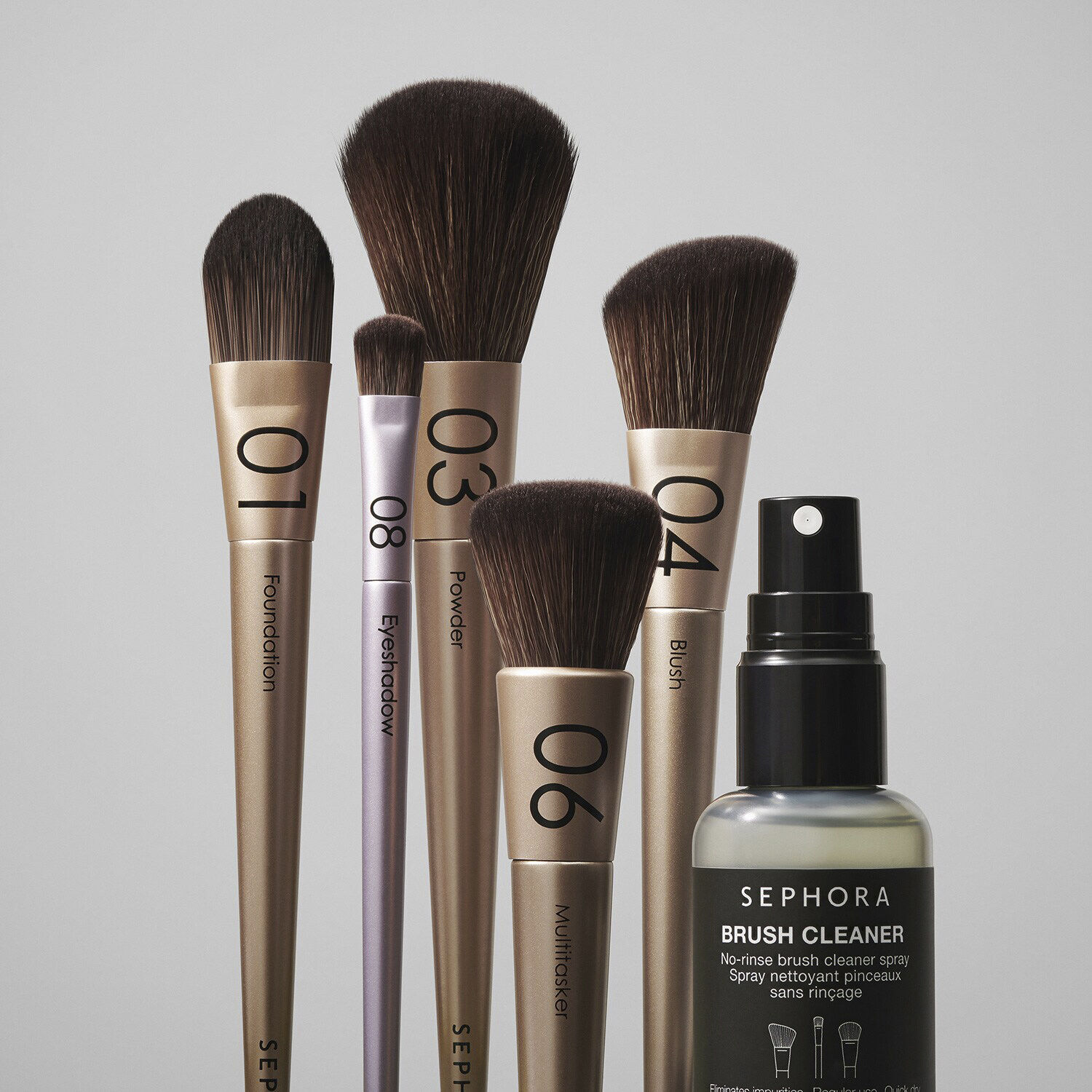 No-Rinse Brush Cleaner Spray