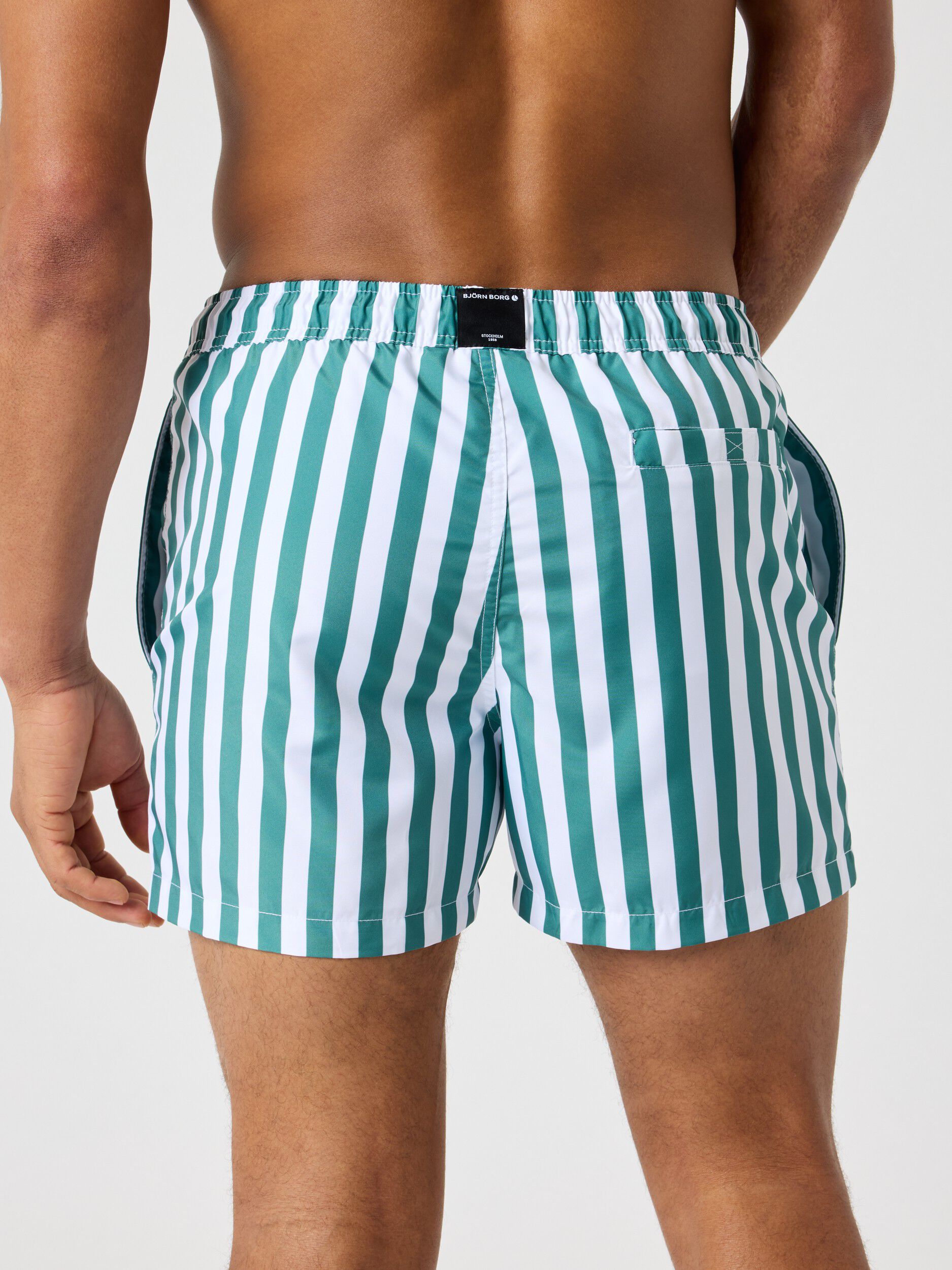 BORG PRINT SWIM SHORTS