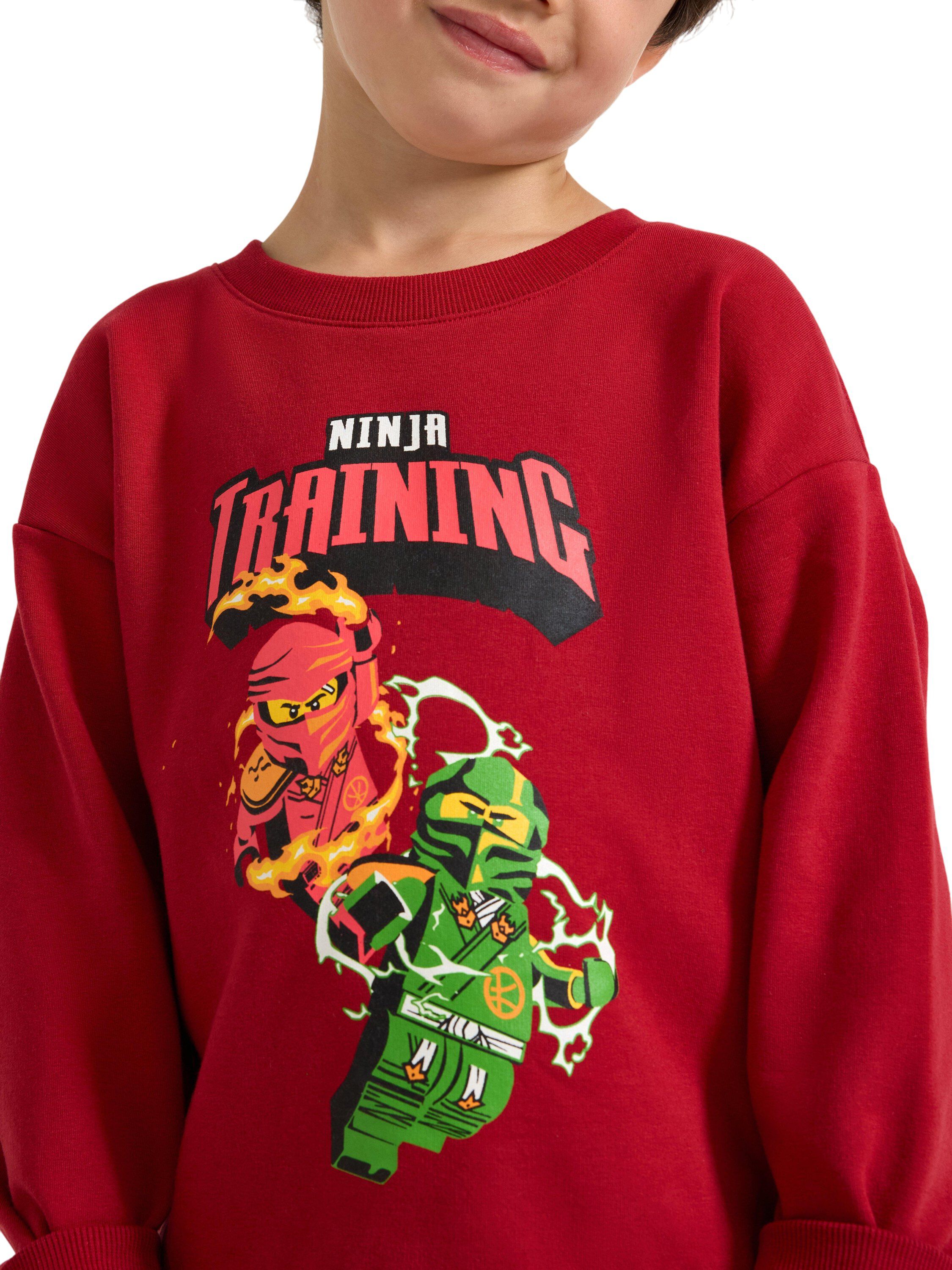 Mjuk jerseysweatshirt i bomull med