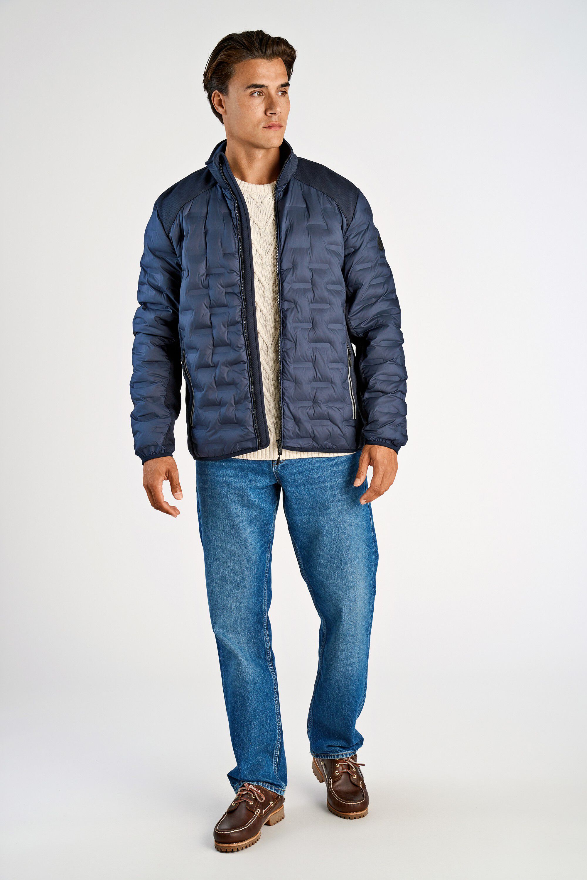 Functional hybrid jacket