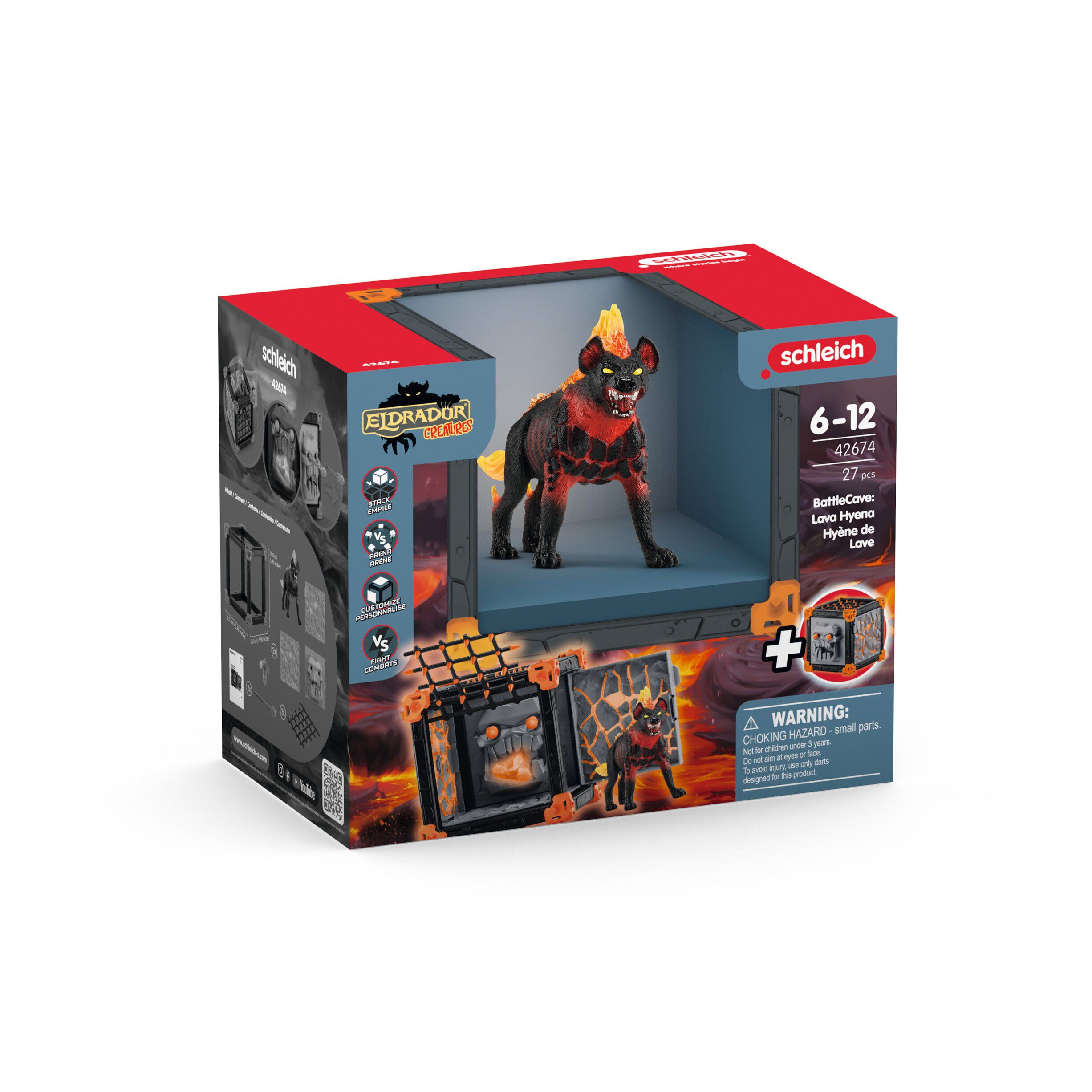 schleich BattleCave Lavah