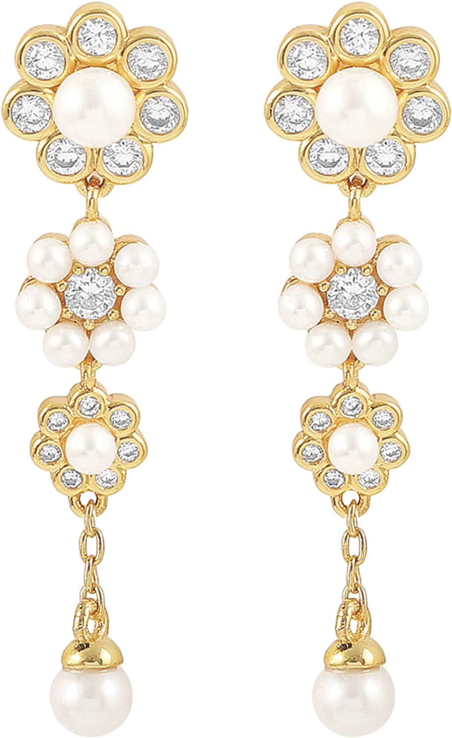 Aya tripple flower &oslash;reringe