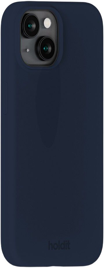 Silicone Case iPhone 15 Midnight Blue