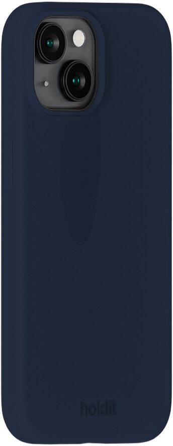 Silicone Case iPhone 15 Midnight Blue