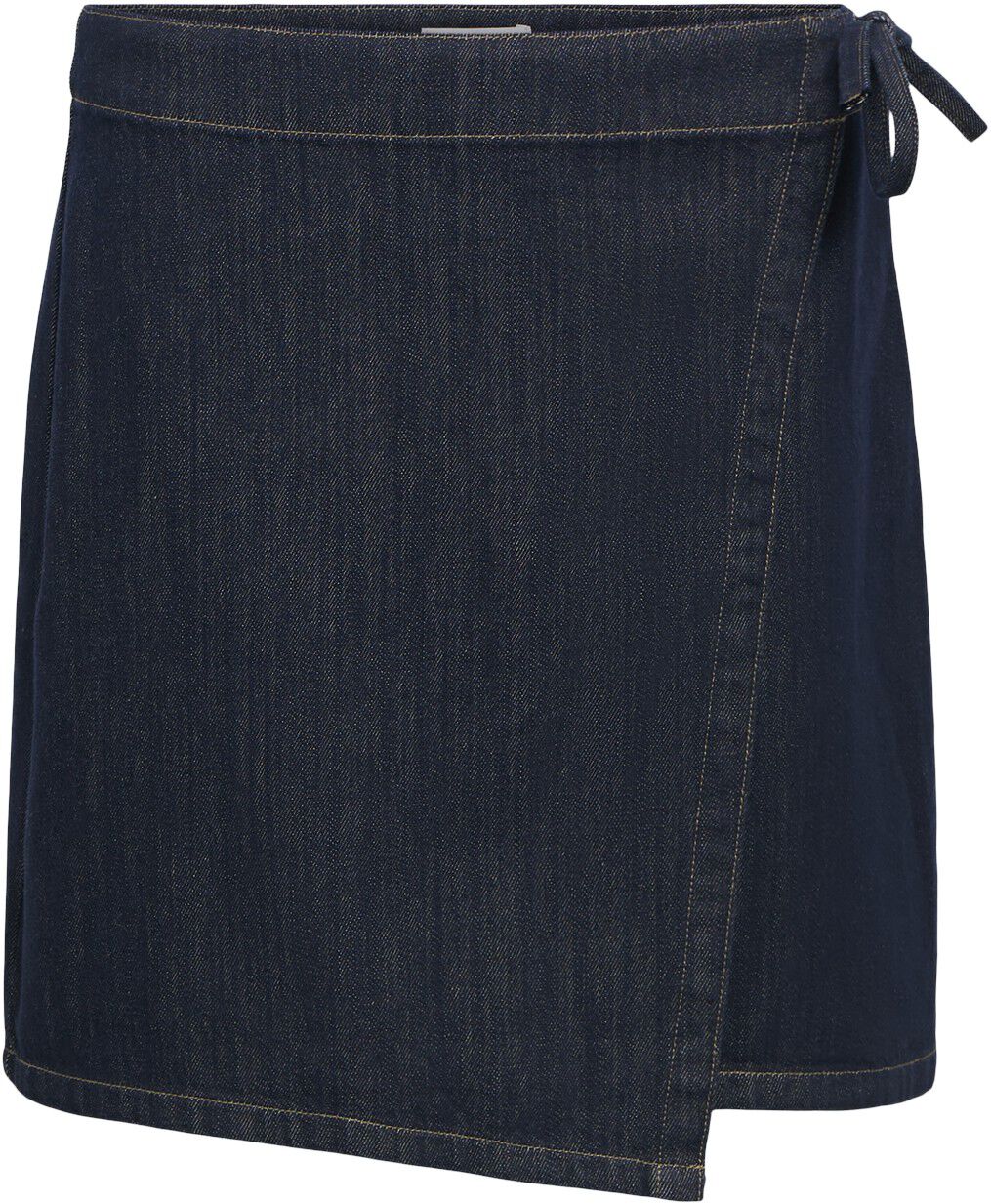 Objrosie Mw Denim Short Wrap Skirt Noos