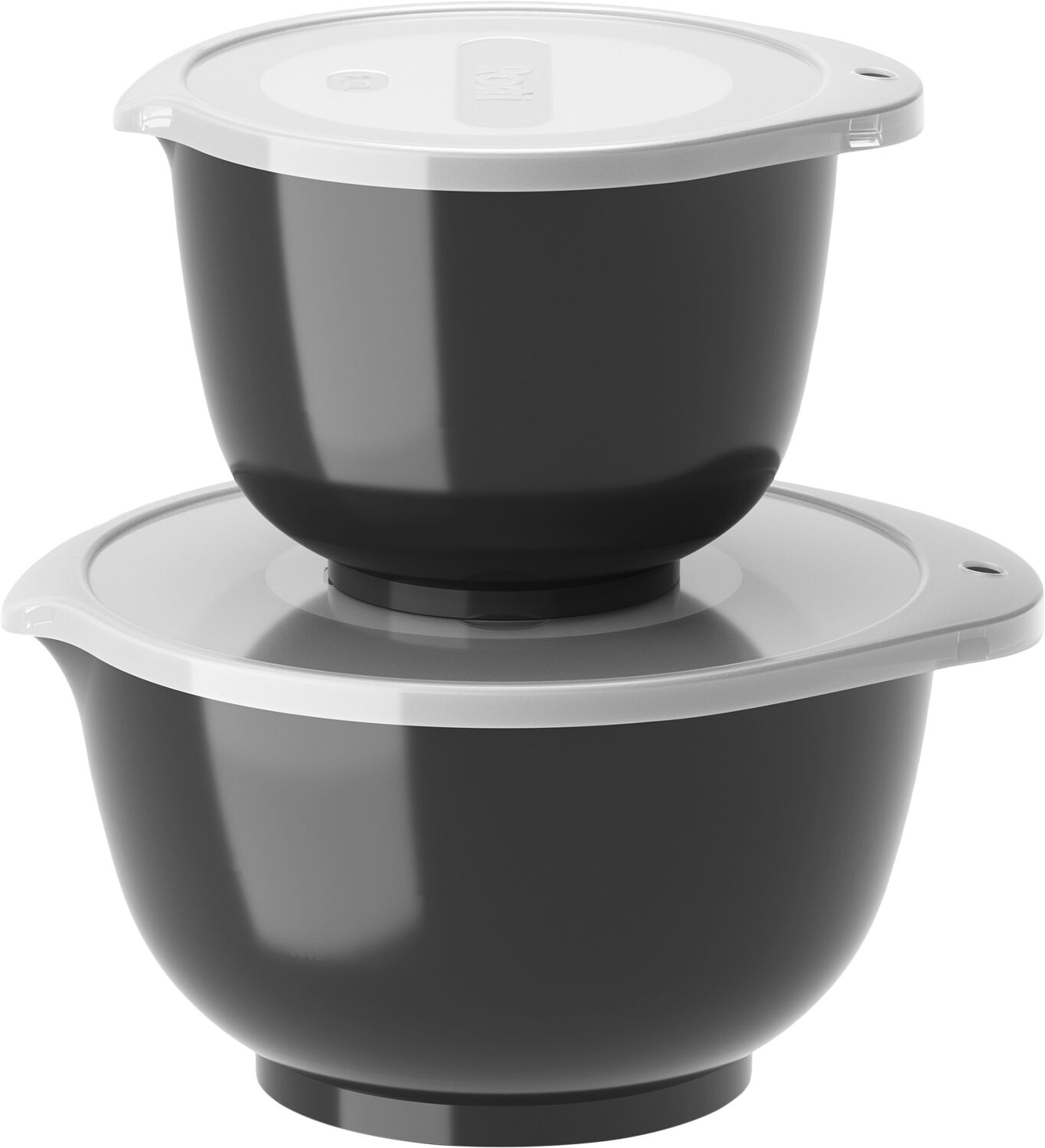 Margrethe-set 4 dlr 1,5 + 3 L Svart