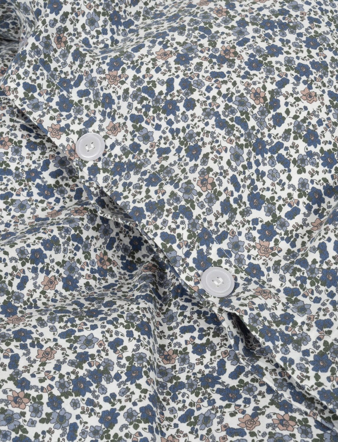 ADULT BEDDING - SWEDISH SIZE - FLORAL BLUE