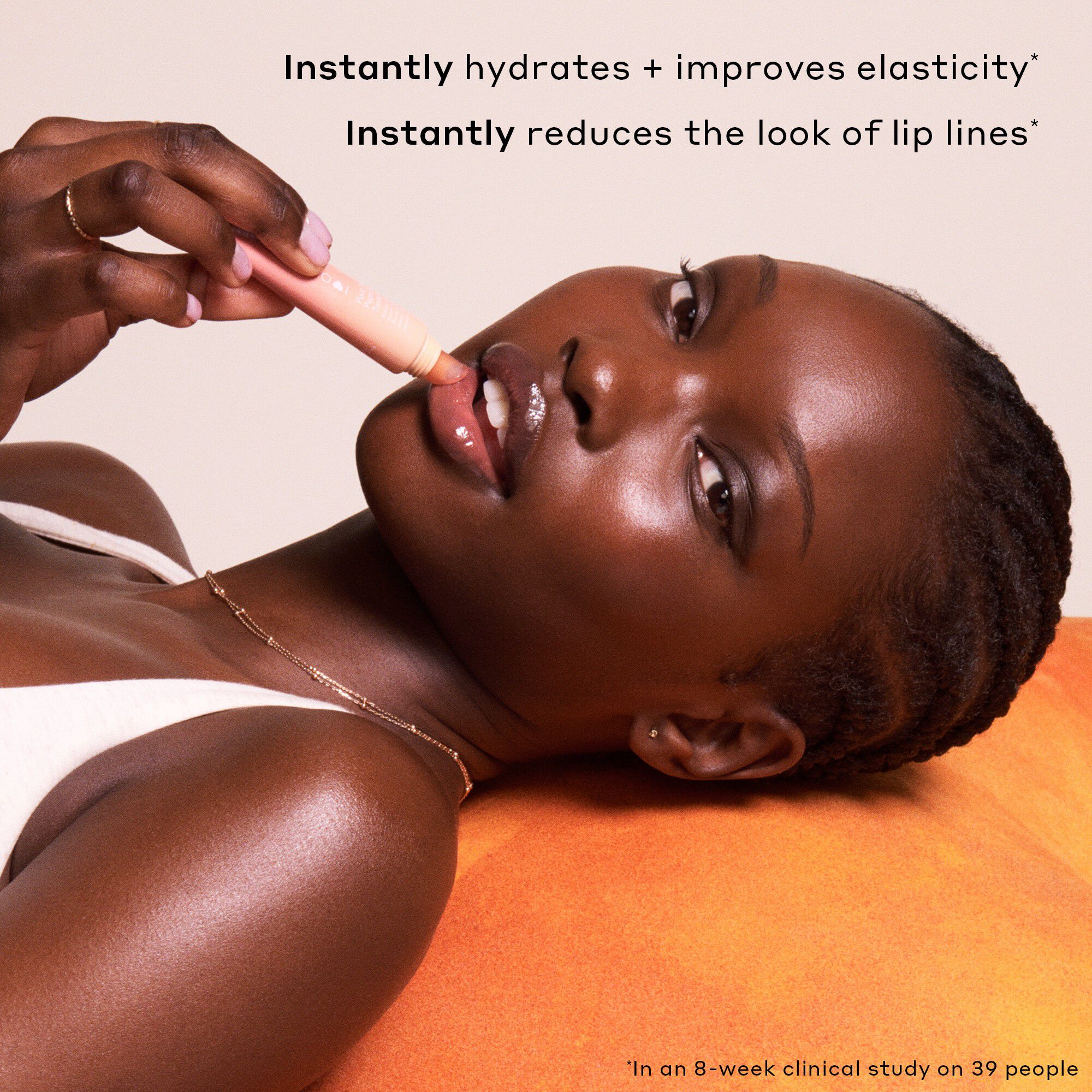 Pout Preserve Peptide Lip Treatment Peach Glaze