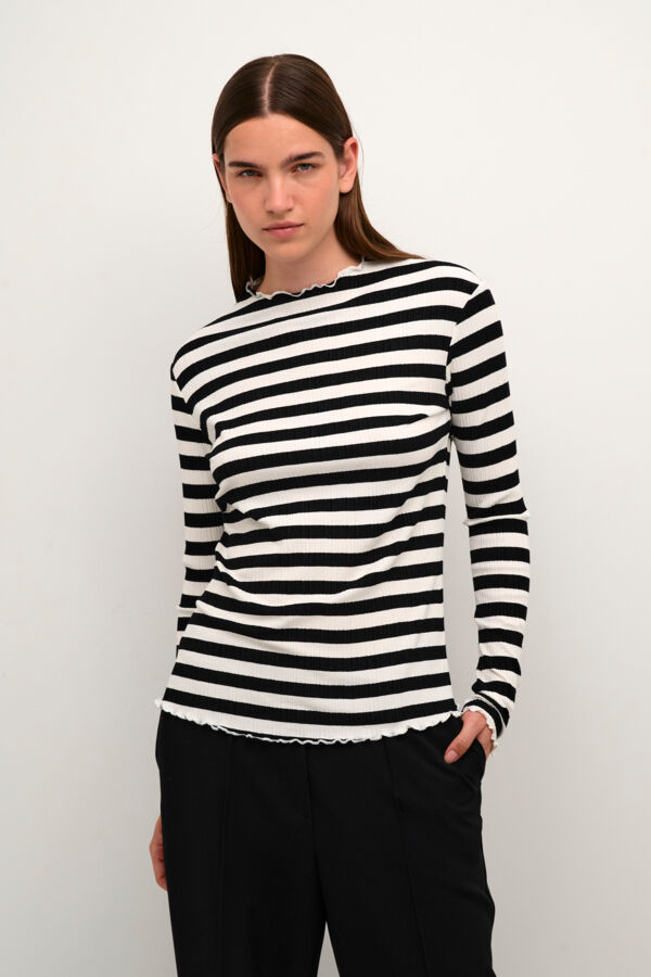 CandaceKB Big Stripe LS