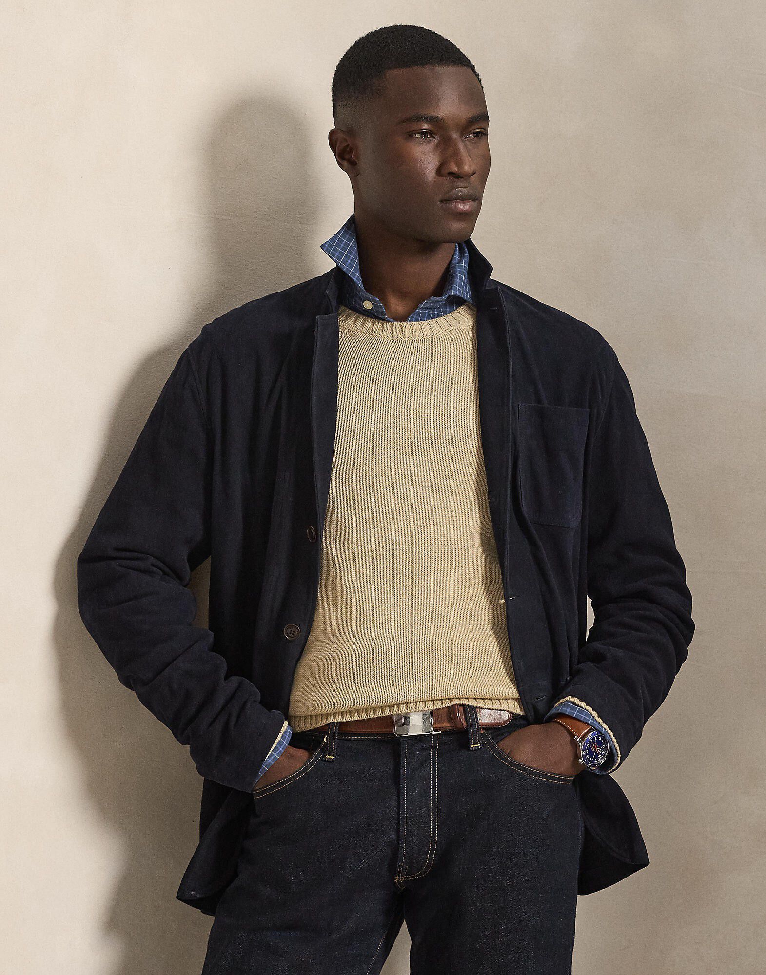 Cotton Crewneck Sweater