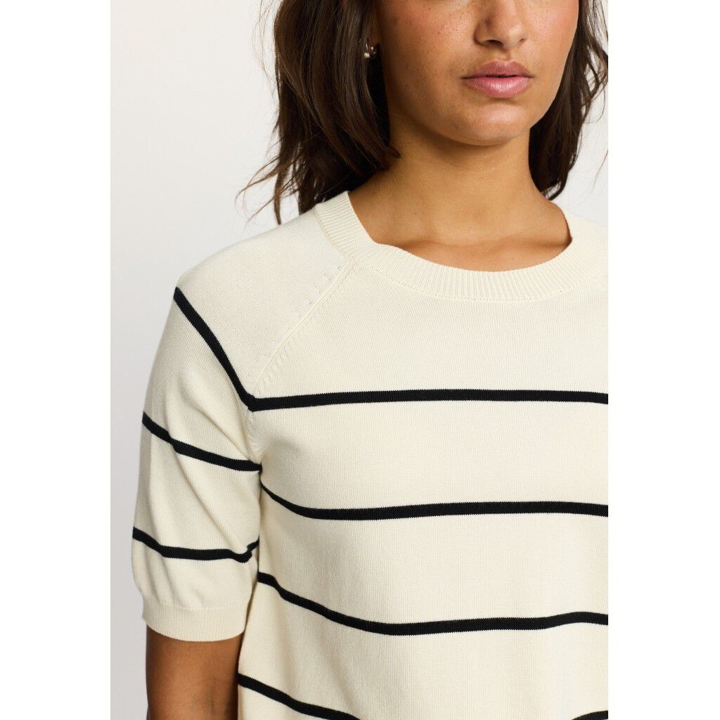 SRMarla Stripe SS Knit