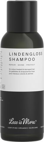 Organic Lindengloss Shampoo Travel Size 50 ml.