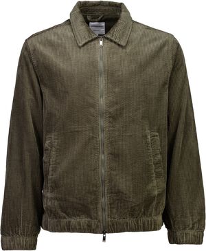 Corduroy zip jacket