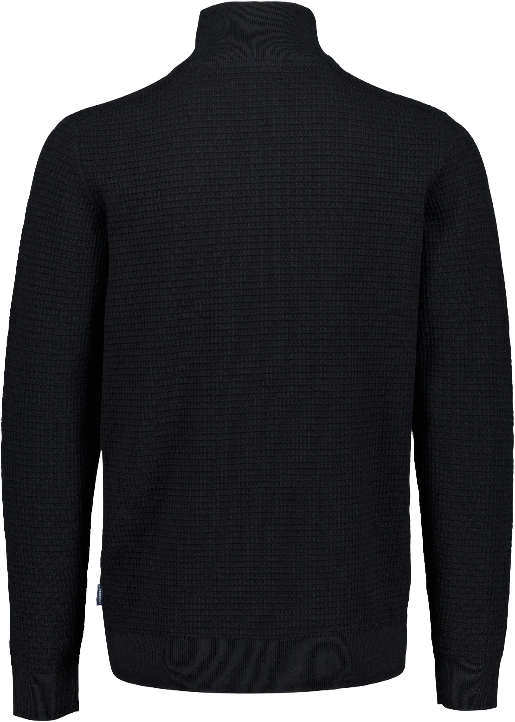 Knitted zip cardigan