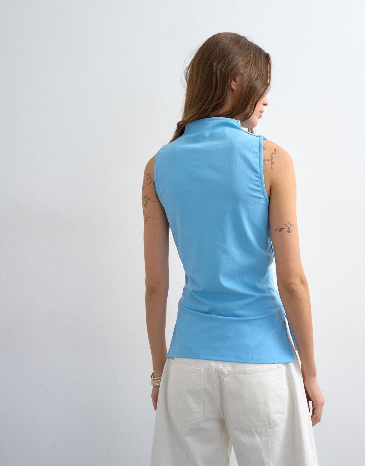 Tsjane Twist Front Cowl Top Jrs