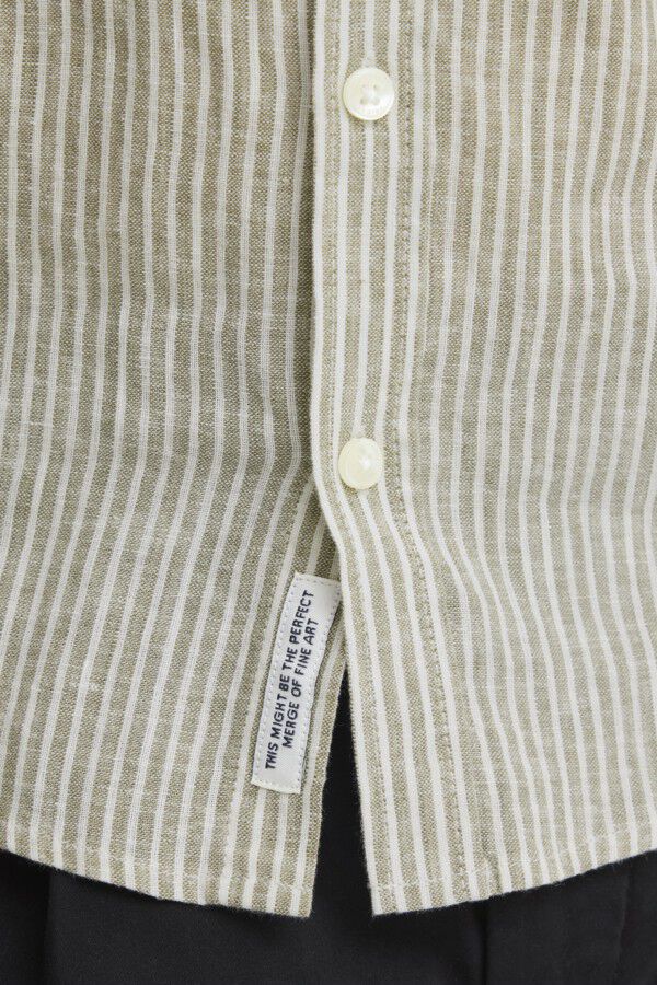 CFESTRUP LS LINEN MIX SHIRT