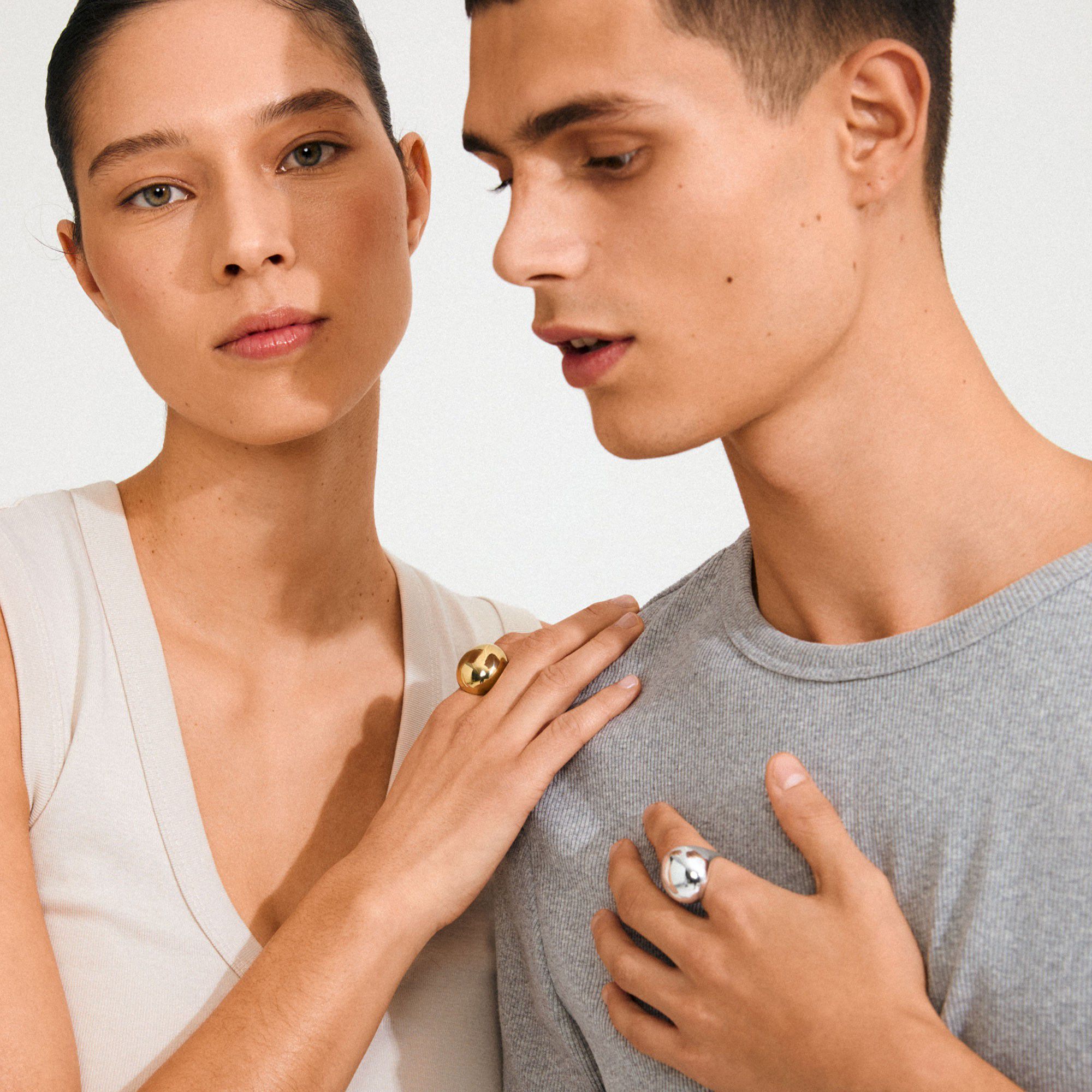 JAMESON ring silver-plated