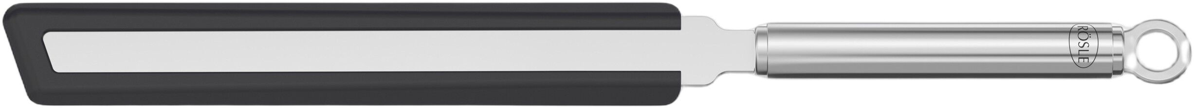 Palett/pannkaksv&auml;ndare rak 32 cm St&aring;l/Silikon