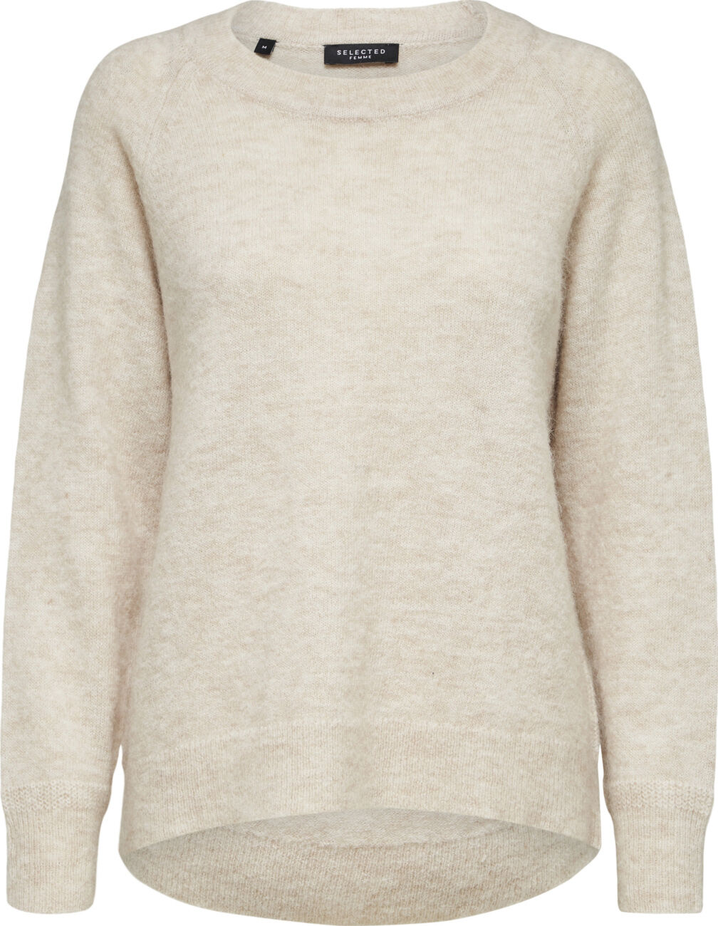 Slflulu Ls Knit O-Neck Noos