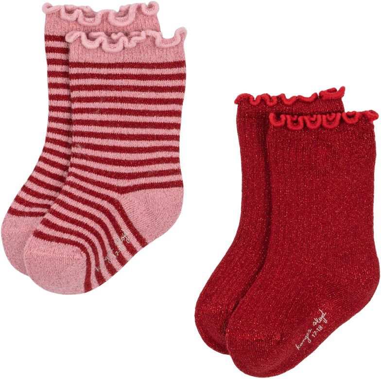 2 Pack Glitter  Socks