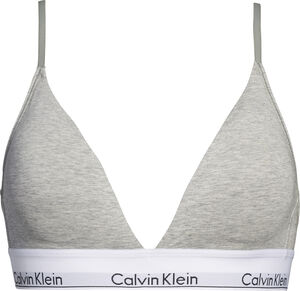 Lightly lined triangle bra