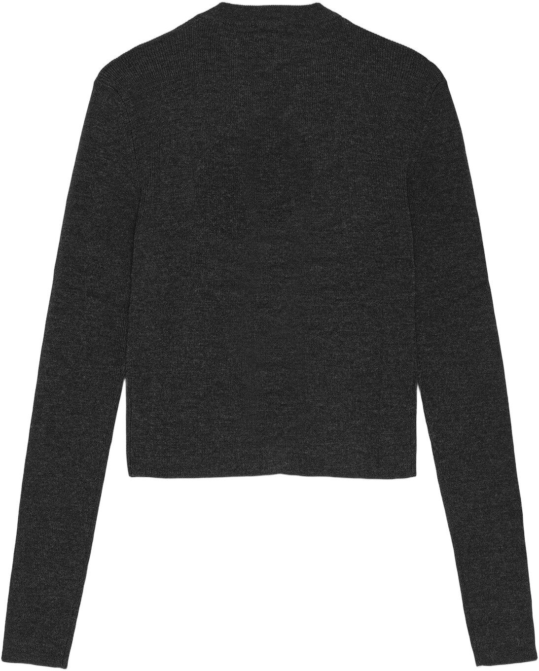 Mini Ribbed Merino Cardigan