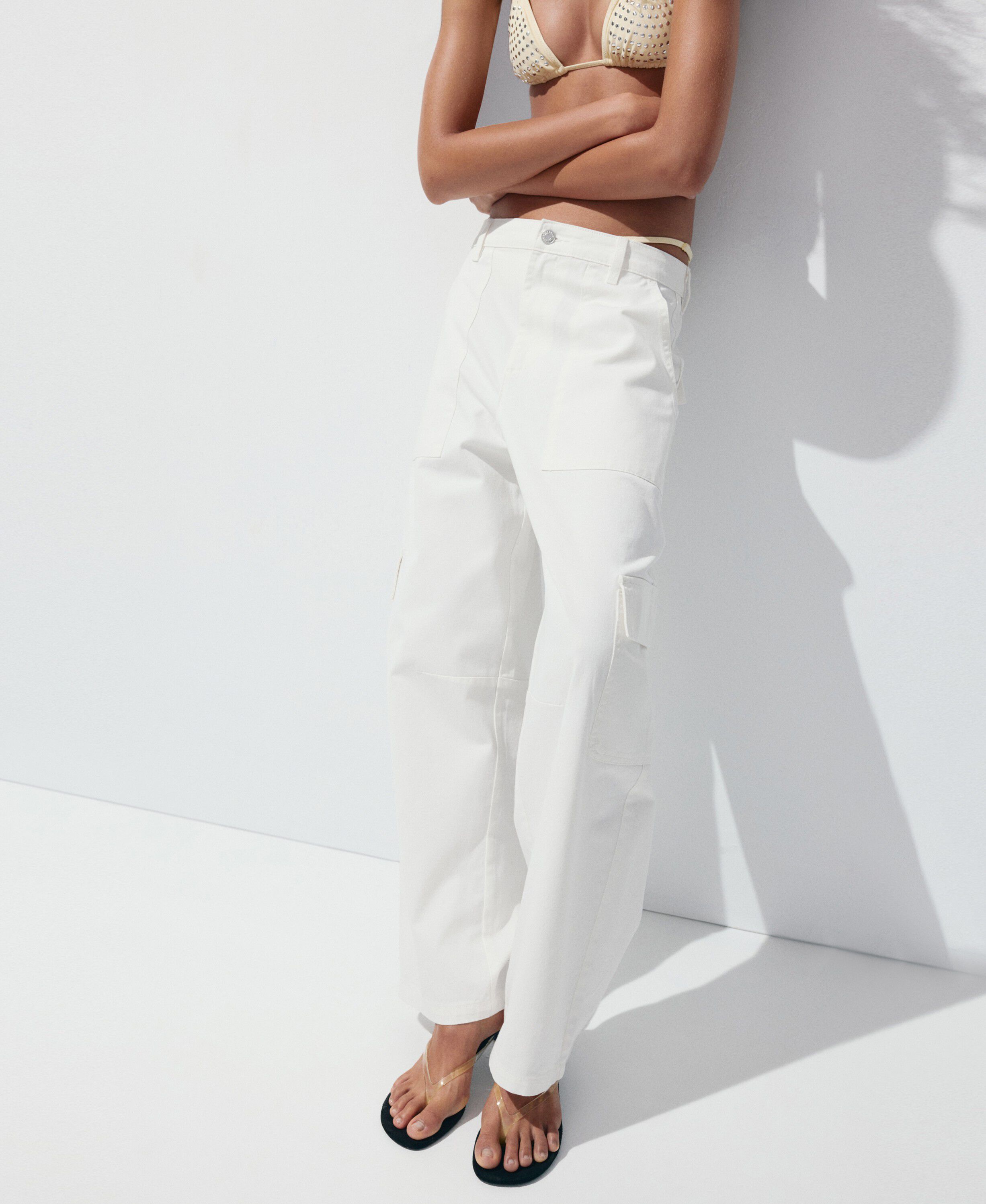 Pocket cargo jeans