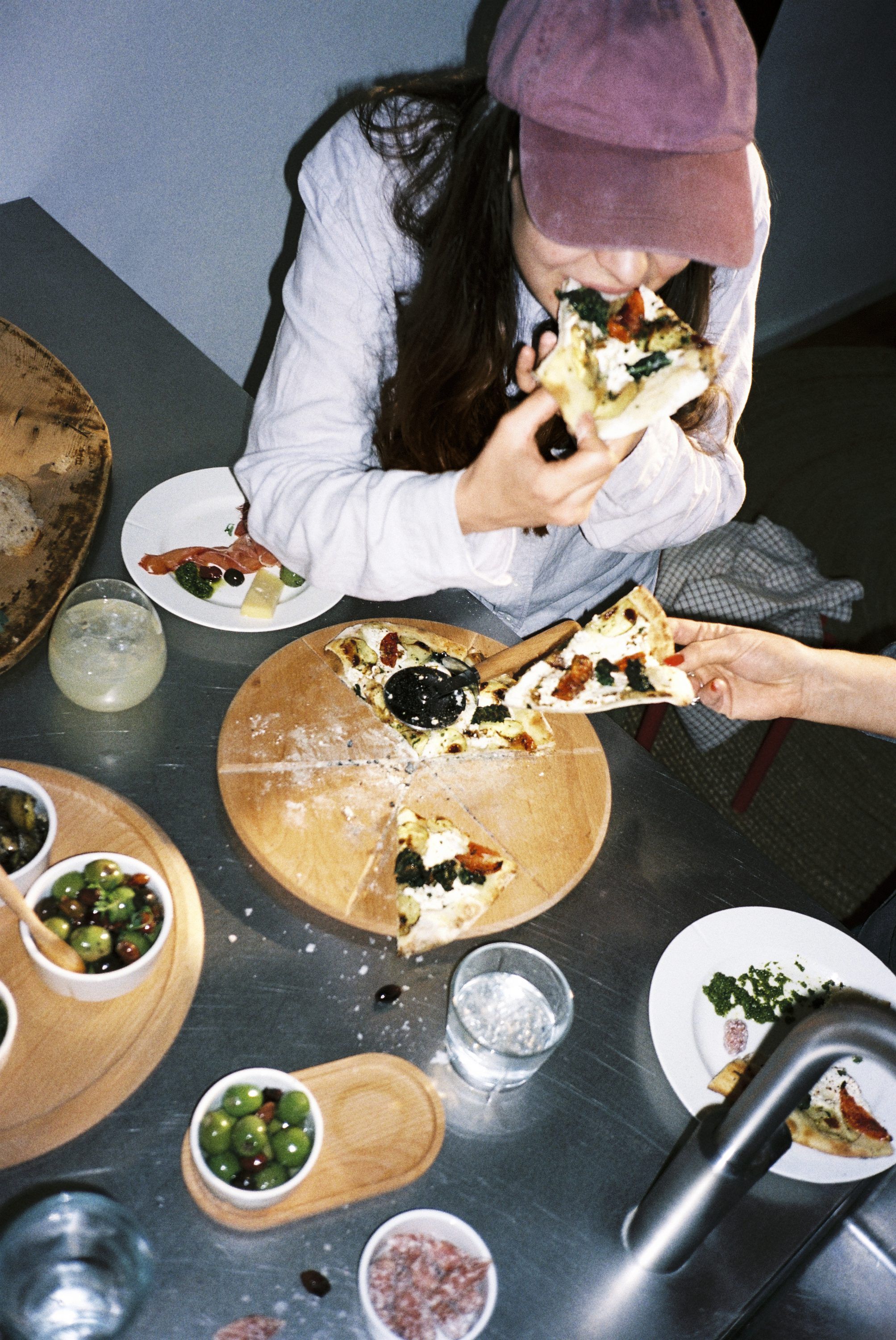 GC Pizza board &Oslash;35 og sk&aelig;rer b&oslash;g