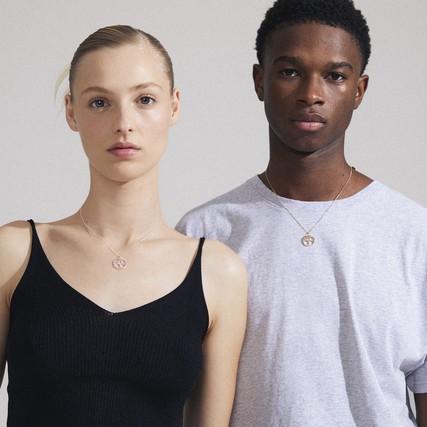 ALIA recycled necklace gold-plated