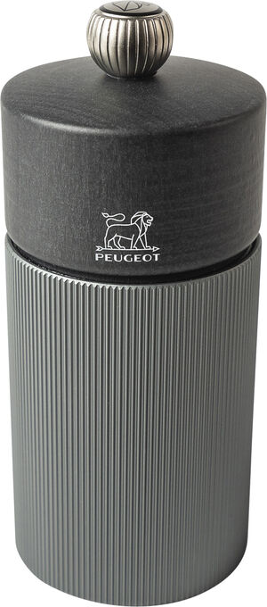 "Pepperkvern Line 12 cm Grafit Aluminium/BÃ¸k"