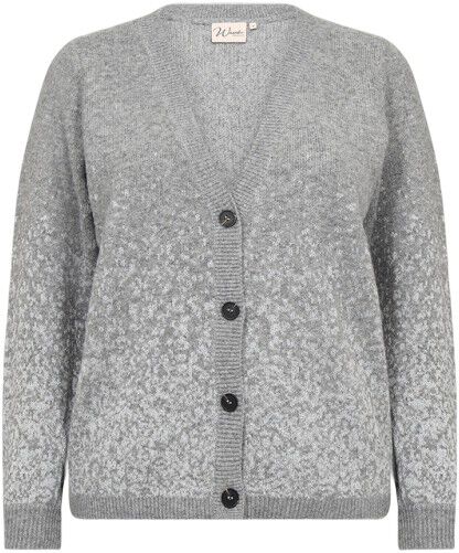 Curvy WA-SYLVA 2 Cardigan Lys gr&aring;