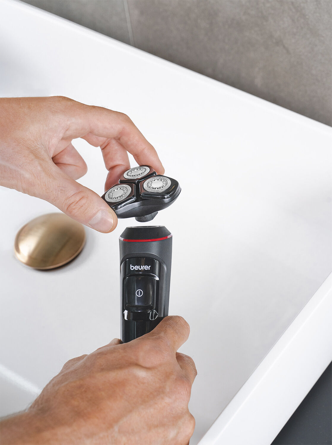 MN8X Men Care Rakapparat med roterande huvuden