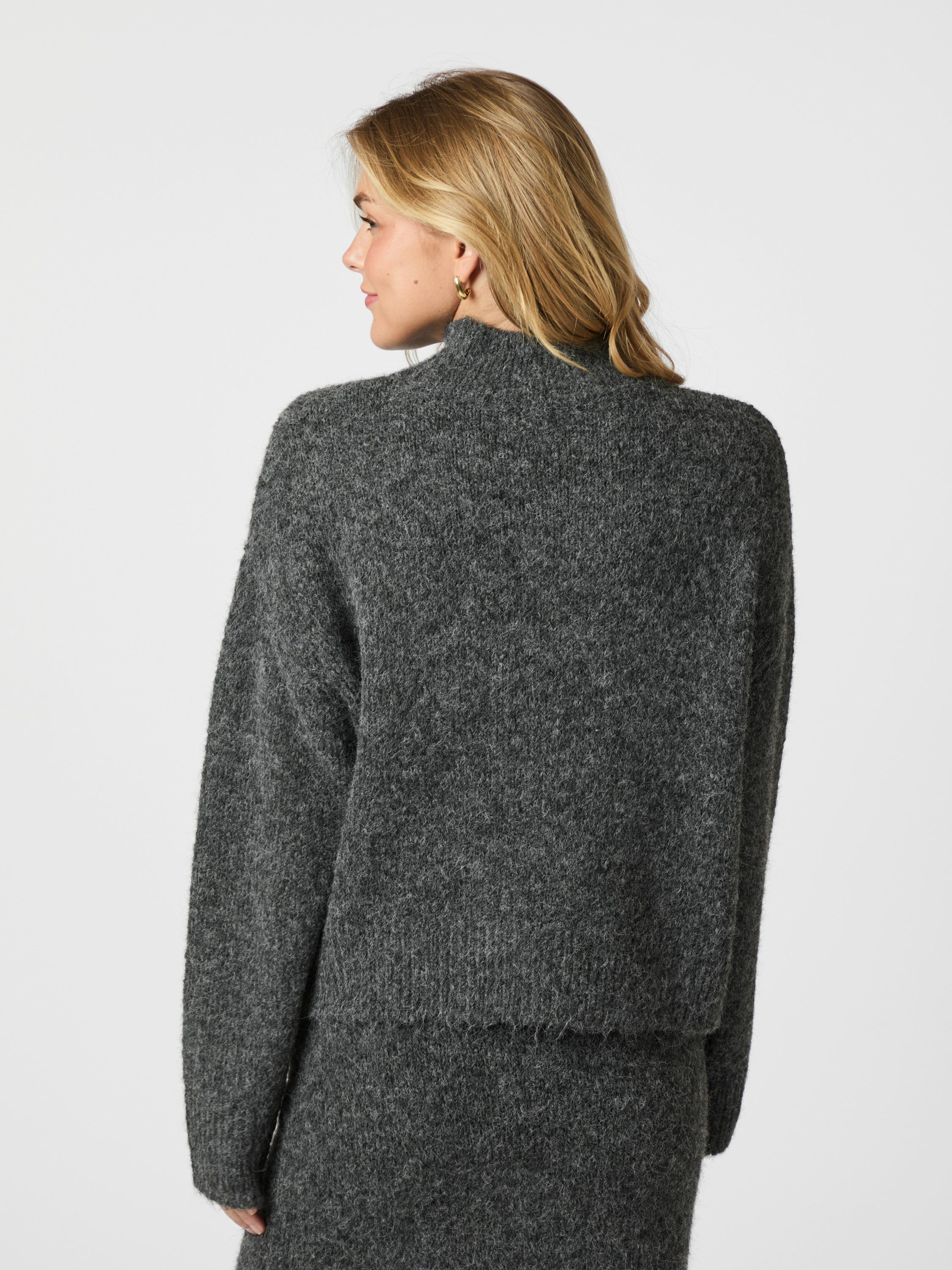 Paulina Fluffy Knit Blouse