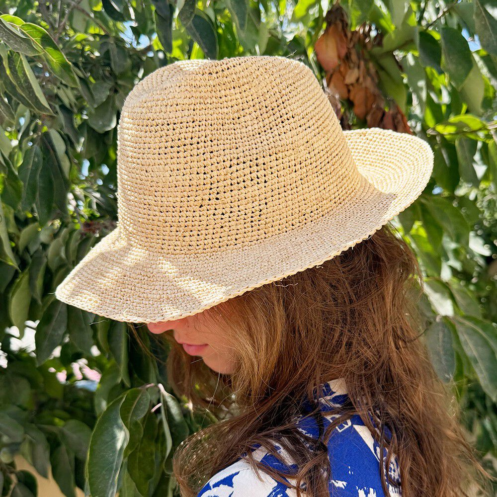 VIVIANI - RAFFIA HAT