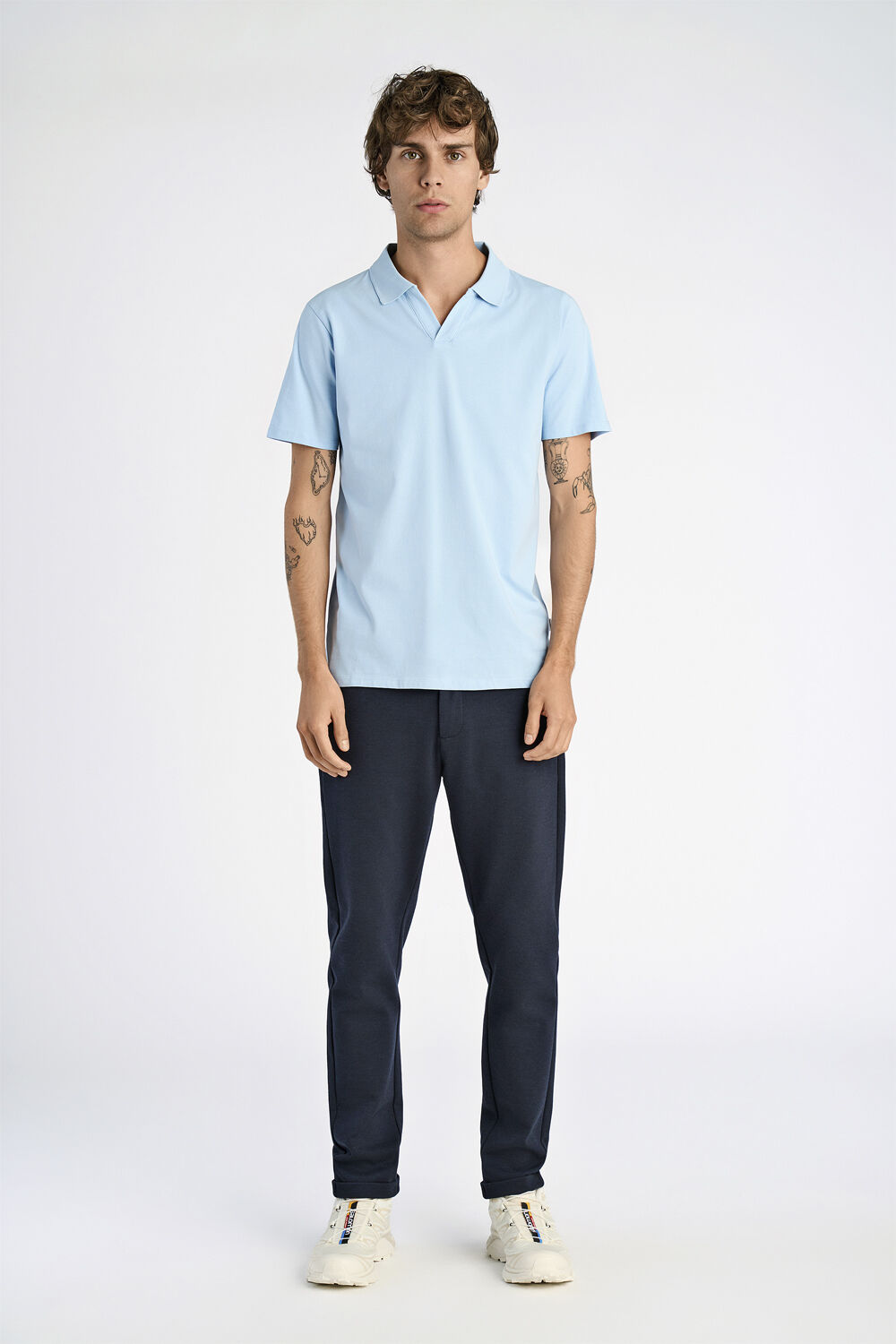 Stretch polo shirt S/S