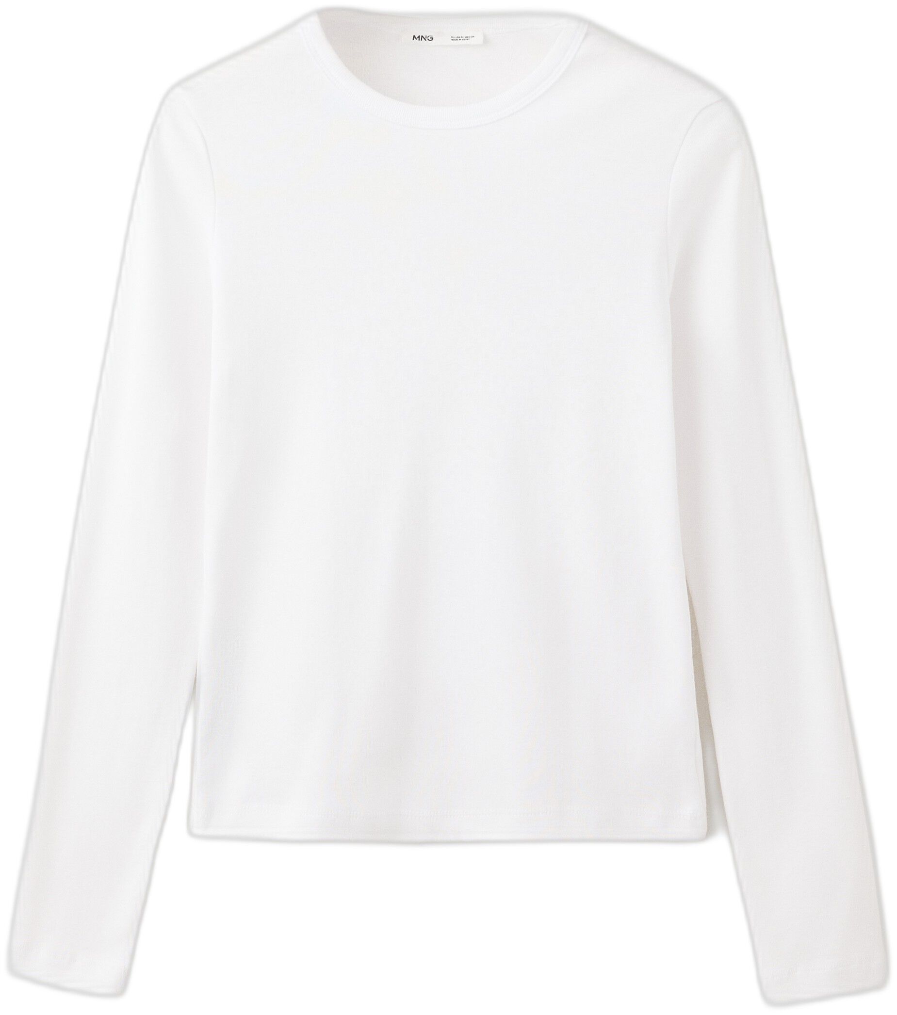 Fitted cotton t-shirt