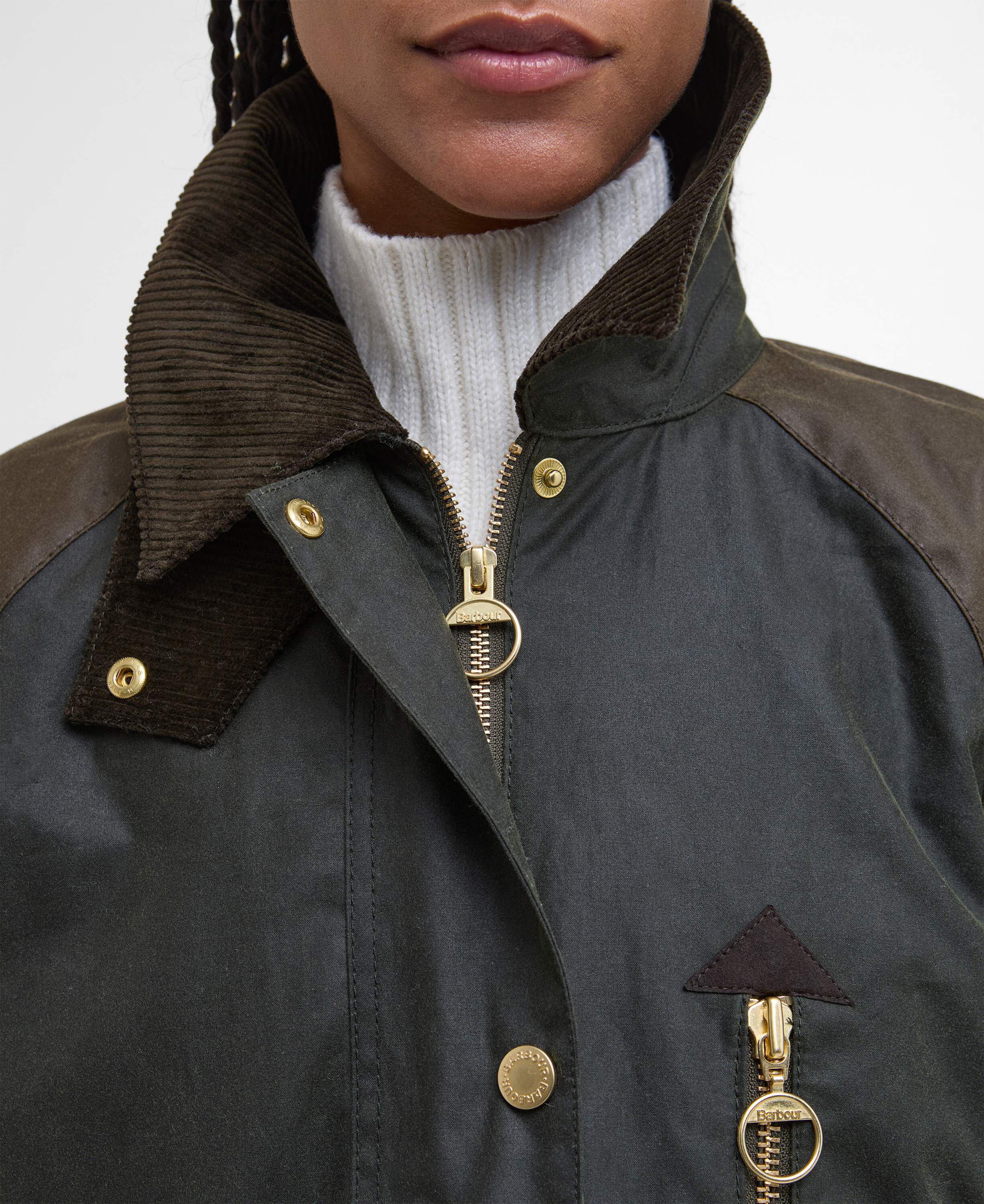 Evette Wax Jacket - water repellent