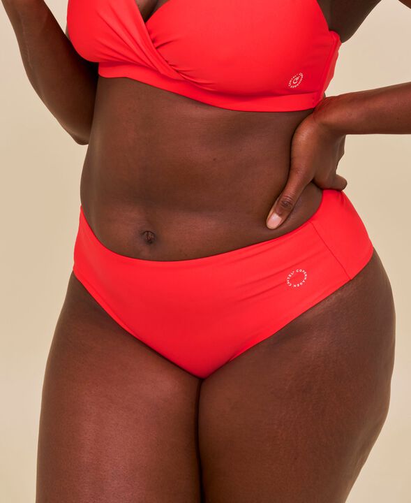 Ubud högmidjade bikinitrosa