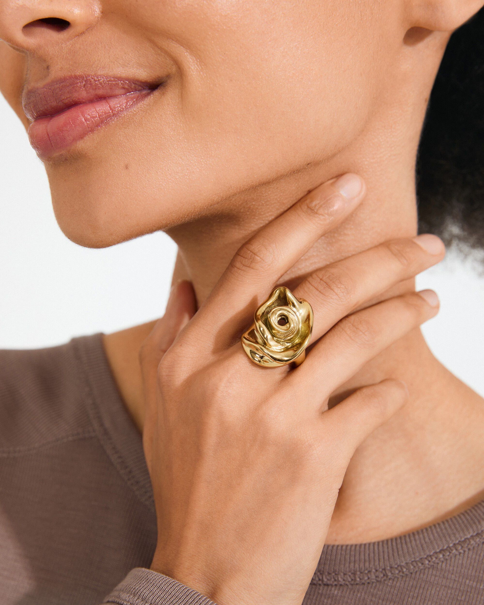 INNER ring gold-plated