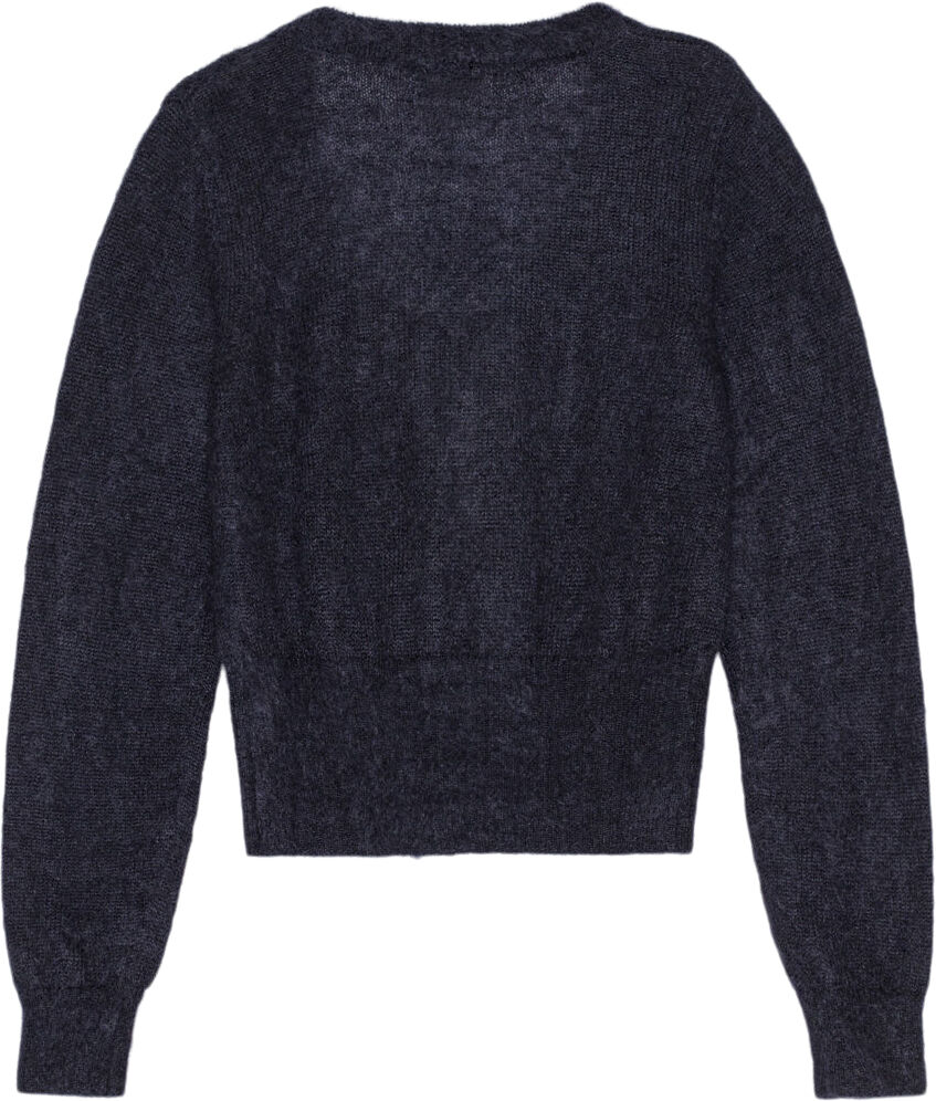 Light Mohair Tie String Cardigan