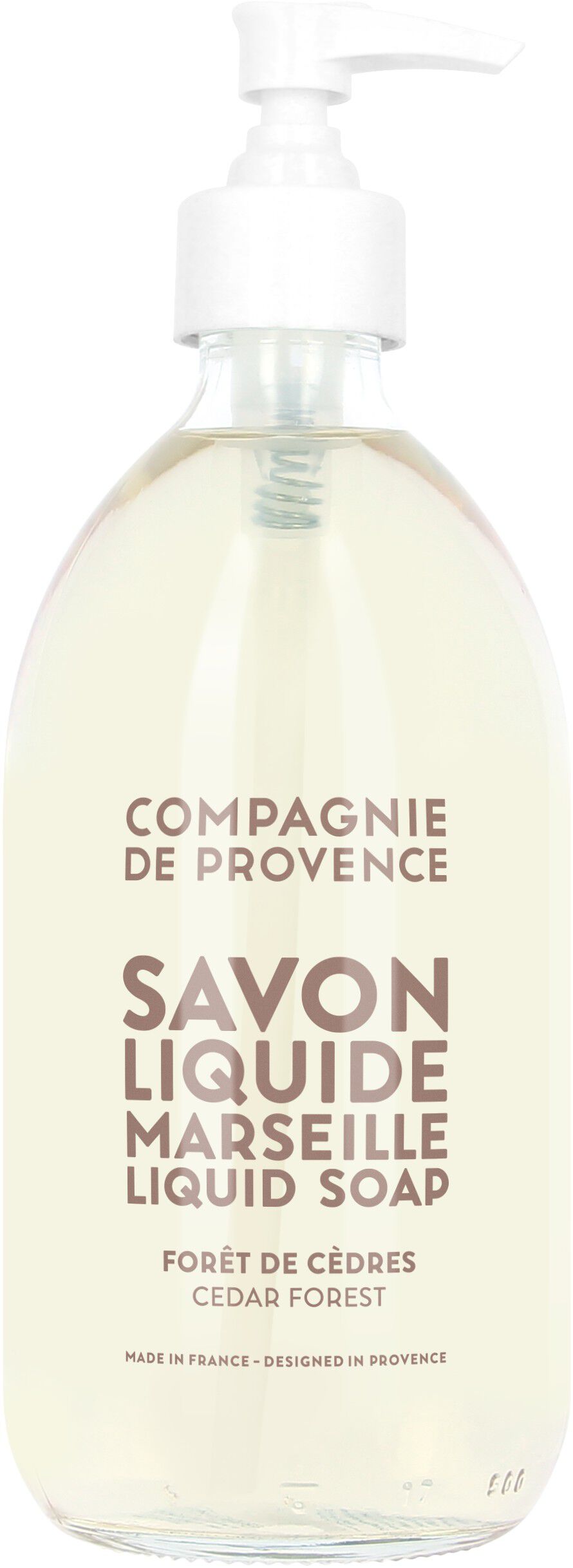 LIQUID MARSEILLE SOAP 495ML CEDAR FOREST