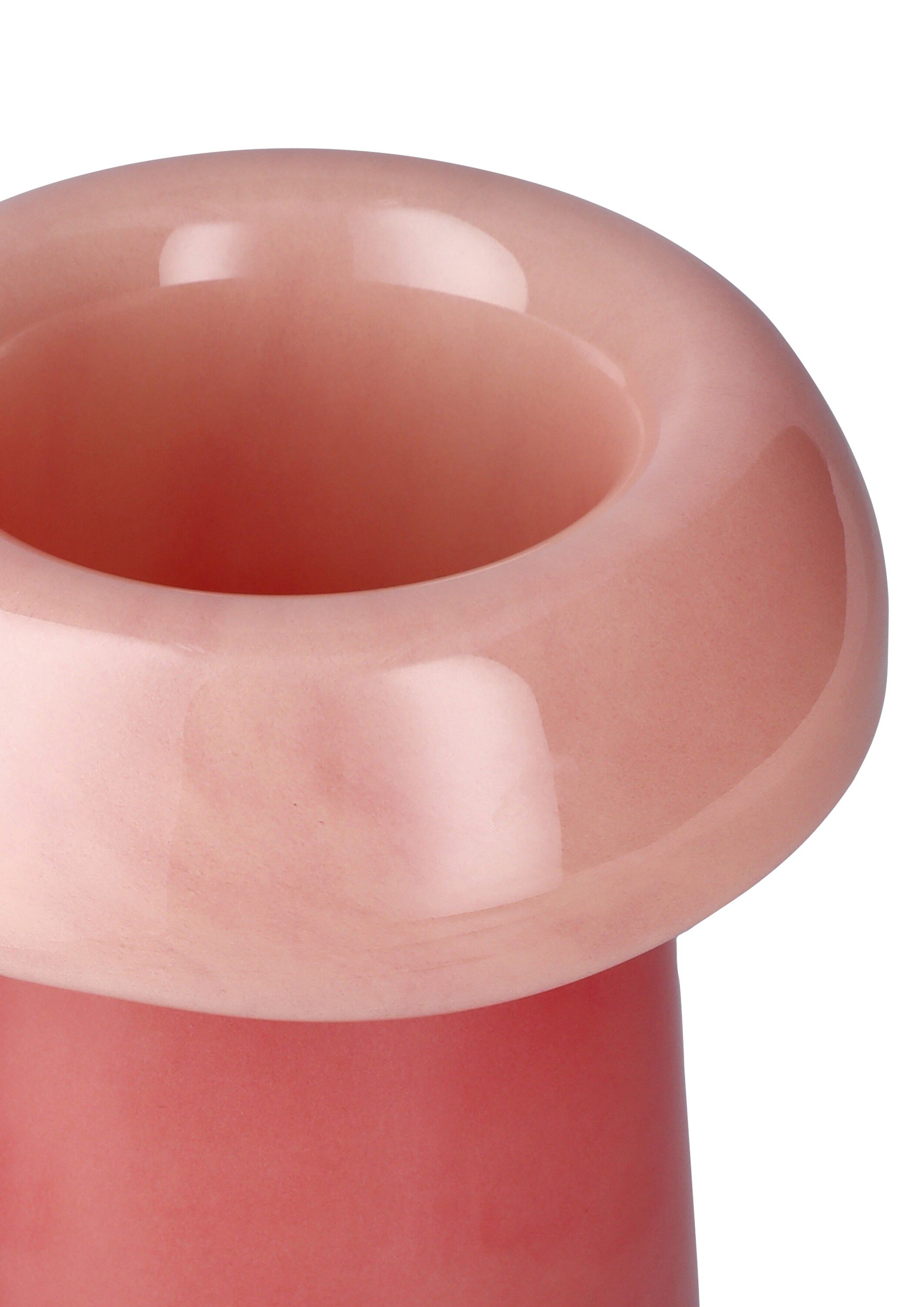 Soma Vase H16. 5 cm koral/fersken
