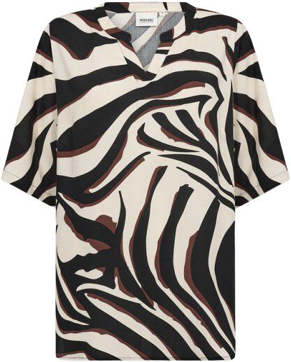 WA-SALMA 1 Bluse Sort