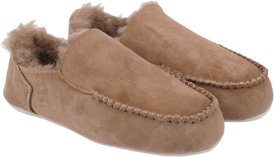 PUMORI - DOUBLE FACED SHEARLING SLIPPERS - 8 PAIRS